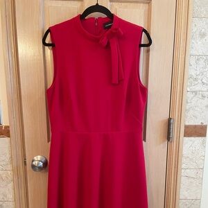 Liz Claiborne Red Sleeveless Dress Sz 12